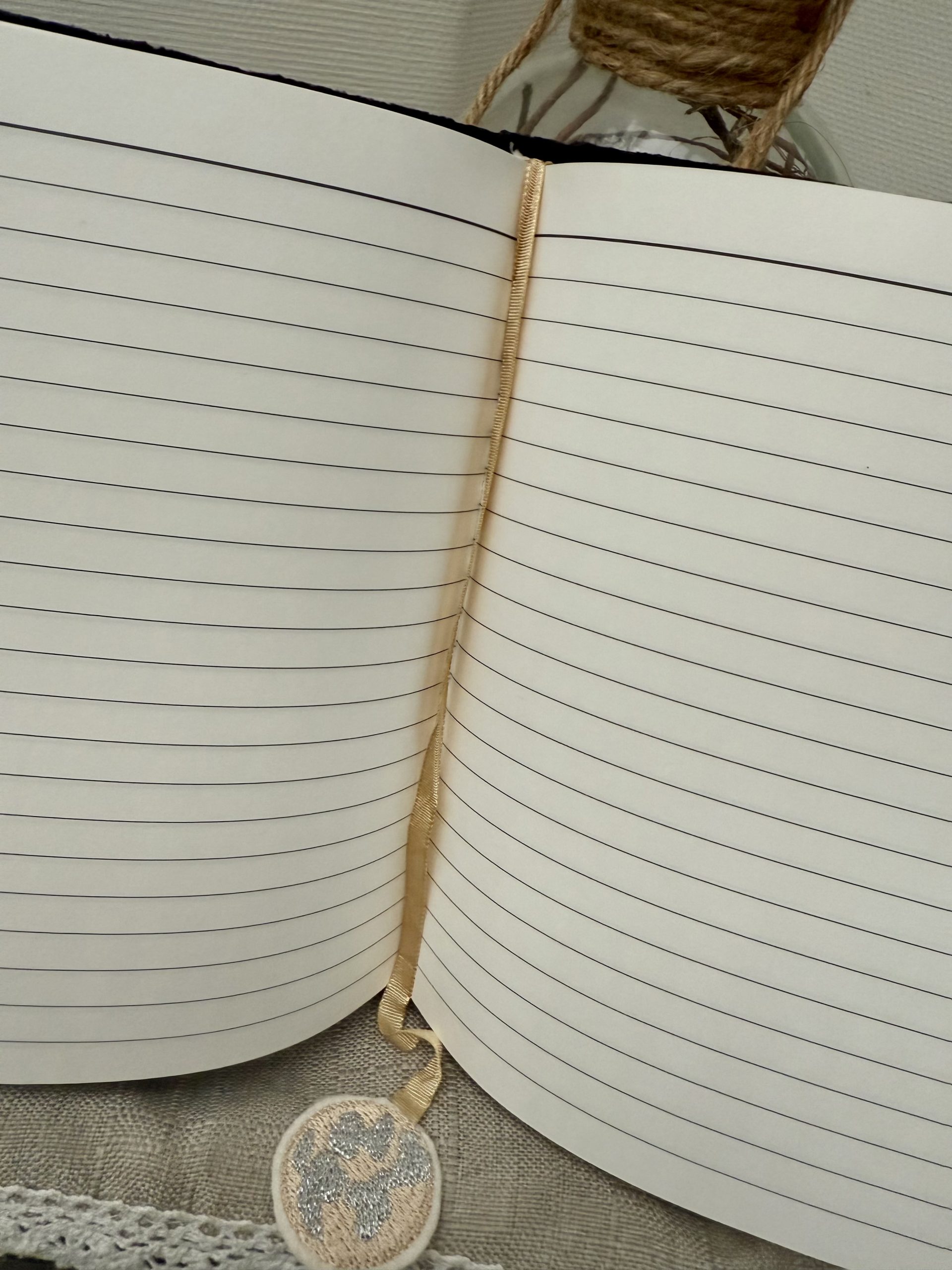 Carnet de Note « Velours Noir & Phases Lunaires » – Image 2